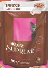 Sache Quatree Supreme Gatos Castrados Peixe 85 g