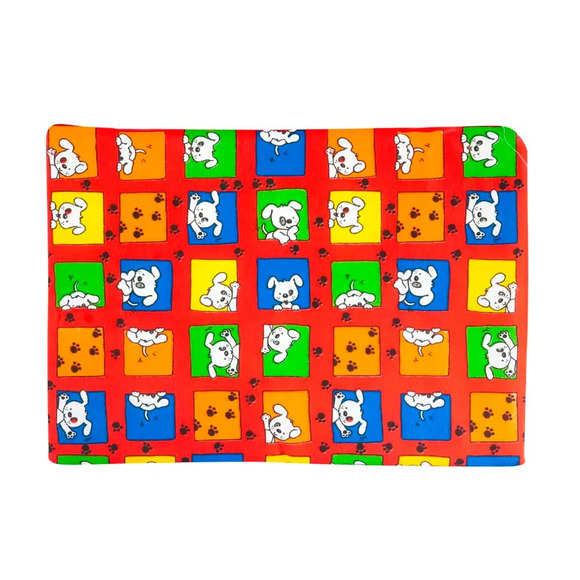 Colchonete Lavável para Cães e Gatos Mokoi Vermelho Nº 03