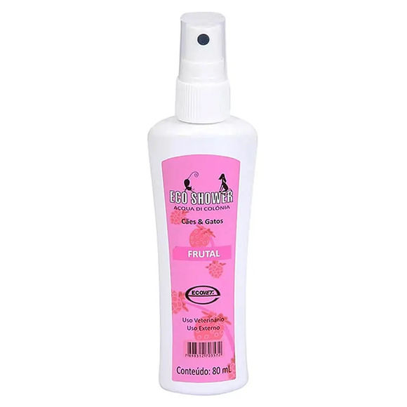 Colônia Eco Shower Frutal Ecovet 80ml - Perfume