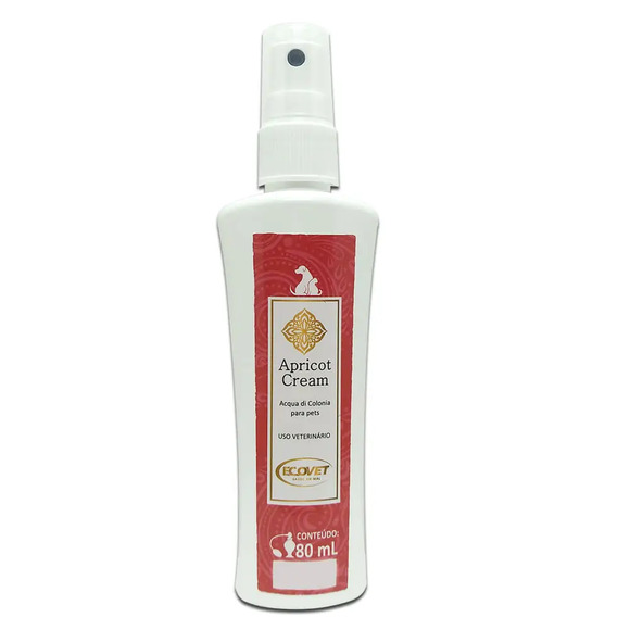 Colônia Apricot Cream 80ml - Ecovet