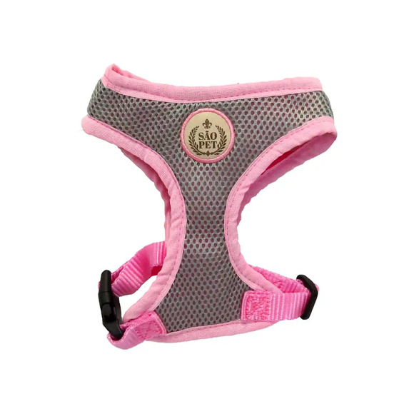 Colete Aerado Grid São Pet Rosa PP
