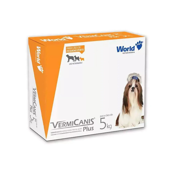 VermiCanis 400mg - World 4 Comprimidos
