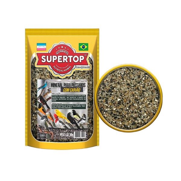 Mineral Super Premium Com Carvao 200 g