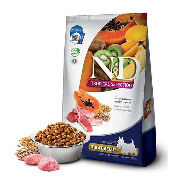 Nd Tropical Sel Canine Adult Mini Cordeiro 2,5kg