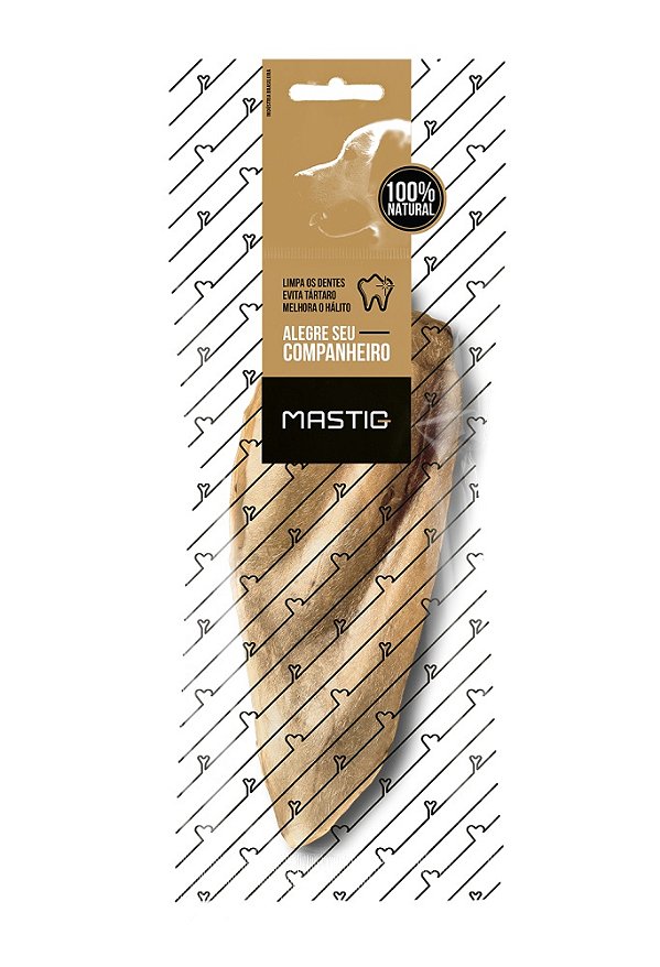 Orelha Bovina Natural 1 Pc