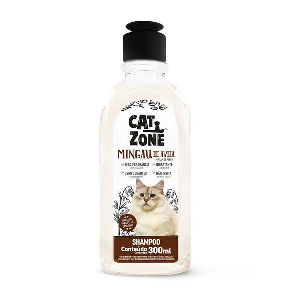 Shampoo para Gatos Mingau Aveira Cat Zone 300 ml