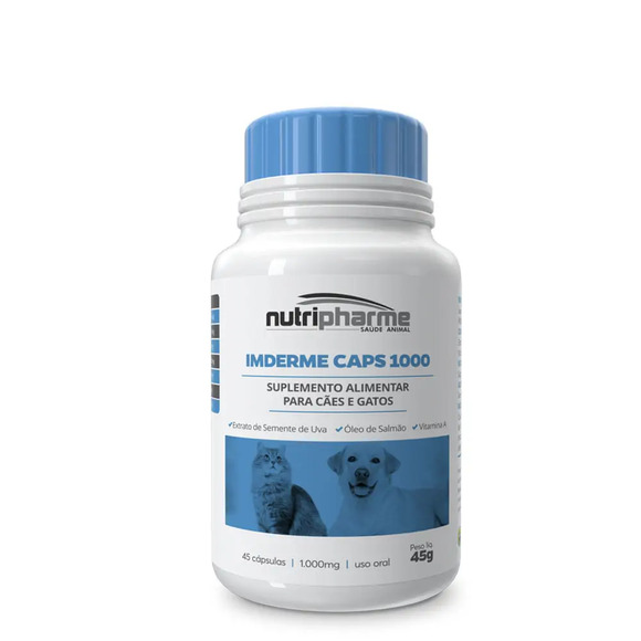 Imderme Caps Suplemento Alimentar 1000 mg