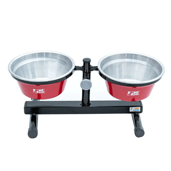 Comedouro Premium NF Pet Vermelho 1,2 L