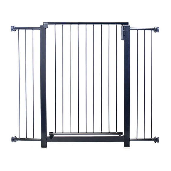 Portão Clássico Maxi Plus Grade Porta NF Pet Preto 1M Único