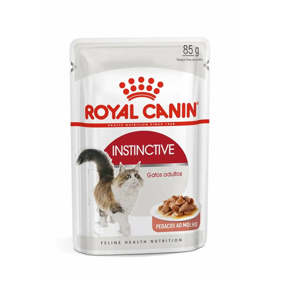 Ração Úmida Royal Canin Instinctive Gatos adultos 85g