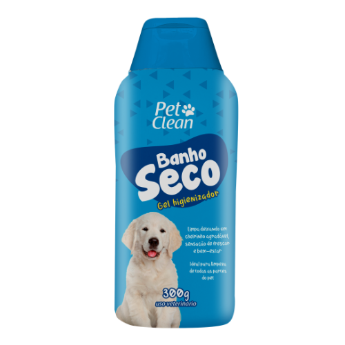 Banho A Seco Gel 300 Ml - Pet Clean