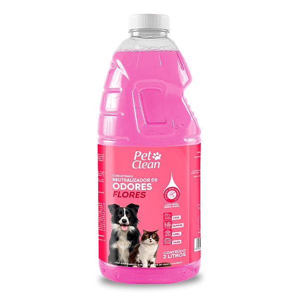 Eliminador De Odores Flores 2 L - Pet Clean