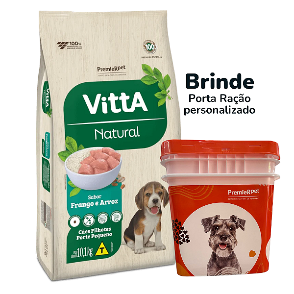 Vitta Natural Caes Fil Racas Peq Fran/cer 10,1 Kg