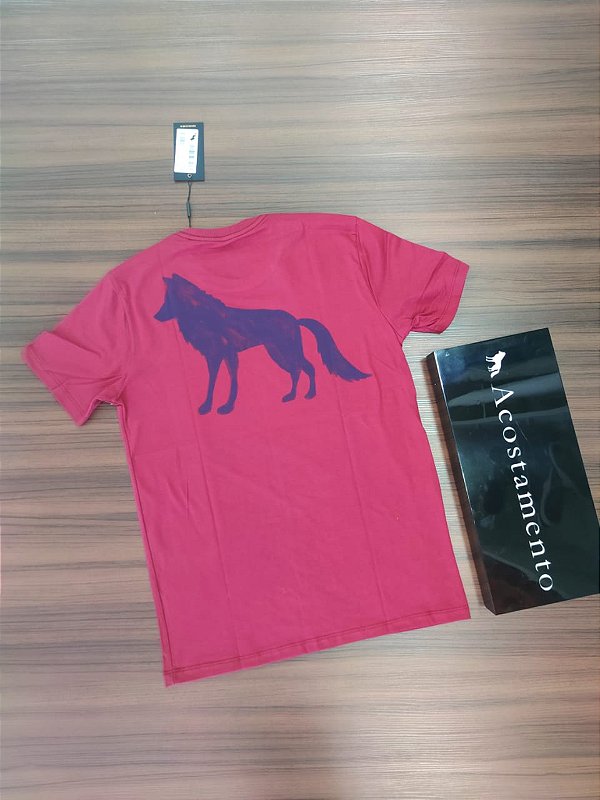 Camiseta Acostamento Lobo nas Costas- Cor Bali 120002002