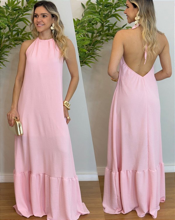 Vestido Helena Rosa