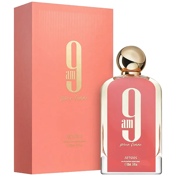 AFNAN 9AM (CORAL/PINK) POUR FEMME EDP 100ML FEM