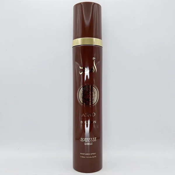 Body Splash Asad Bourbon - Isabelle La Belle - 300ml