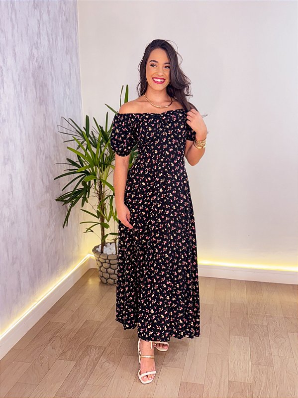 VESTIDO SARAH LIBERTY SLIM