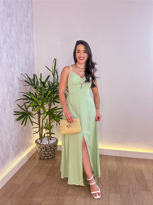 VESTIDO LONGO LUIZA SLIM