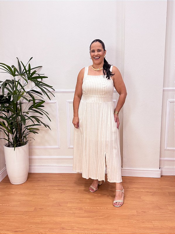 VESTIDO MIDI BRENDA PLUS SIZE