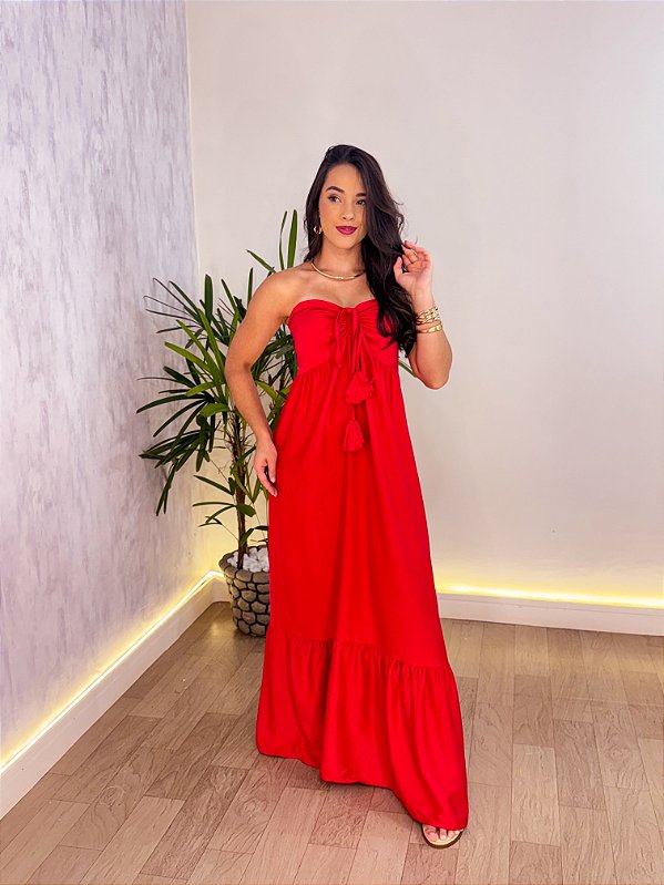 VESTIDO LONGO LAUANY SLIM