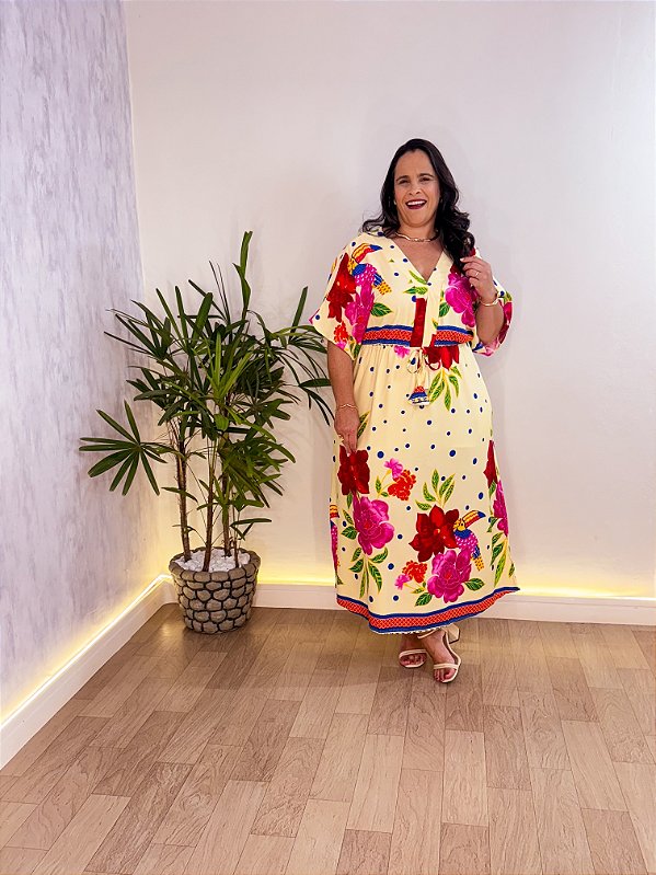 VESTIDO LONGO ELISANA PLUS