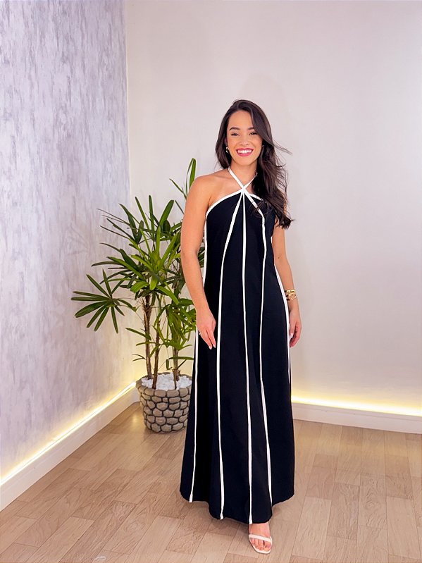 VESTIDO LONGO LUNA SLIM