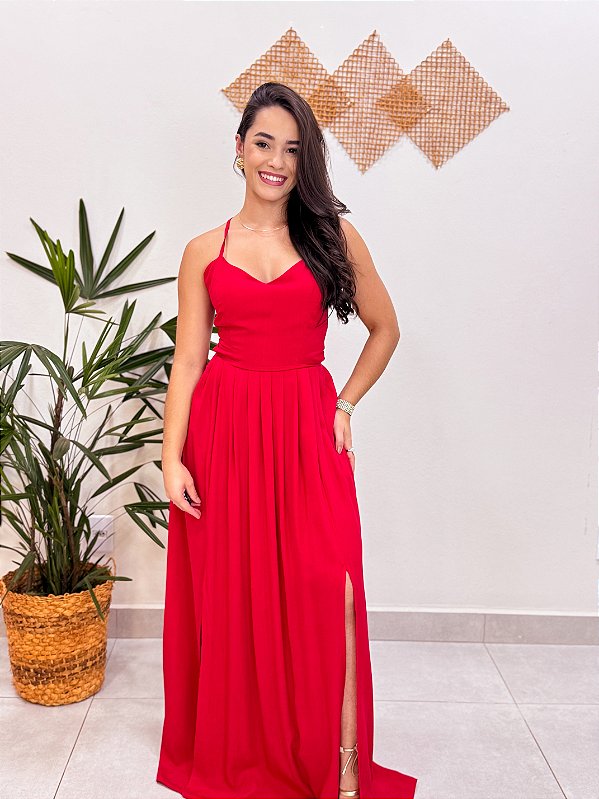 VESTIDO LONGO SILVIA SLIM