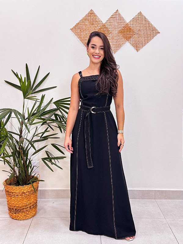 VESTIDO LONGO SAMIRA SLIM