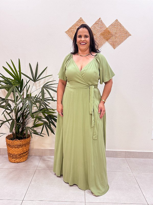 VESTIDO LONGO AMANDA PLUS