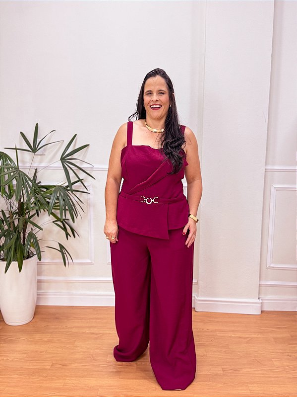 CONJUNTO BLUSA/ PANTALONA JULIANA PLUS