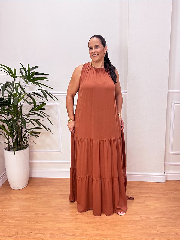 VESTIDO VISCOSARJA TAMARA PLUS