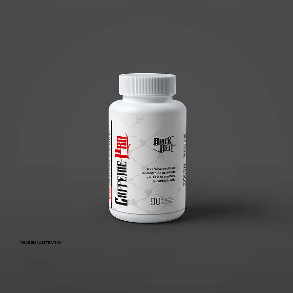 Caffeine Pro 90 caps (200 mg de cafeína por cápsula)