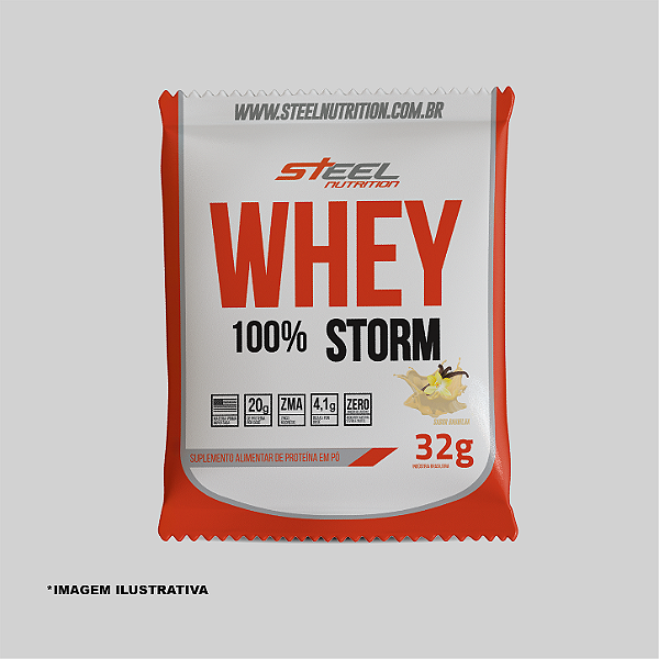 Whey 100% STORM 32grs - Dose unica