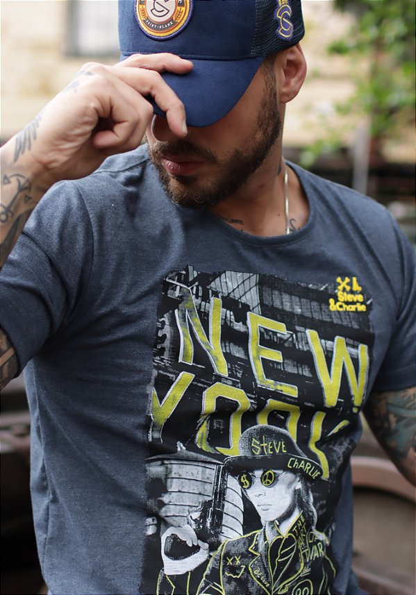 Camiseta Steve & Charlie New York