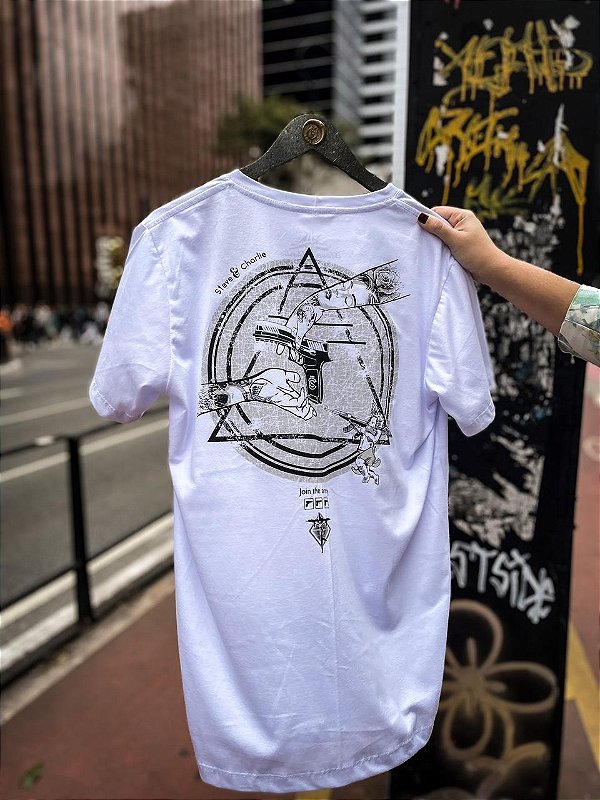 Camiseta Steve & Charlie A Criação Branca
