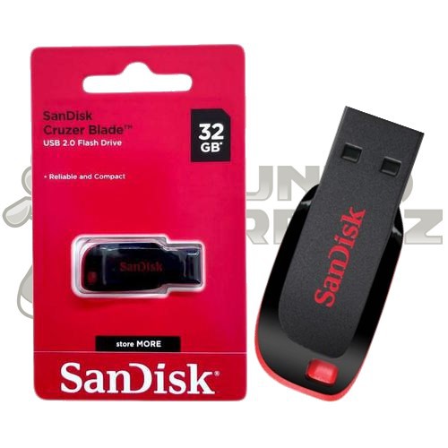 PenDrive 32 GB Cruzer Blade, USB 2.0 - Sandisk SDCZ50-032G-B35
