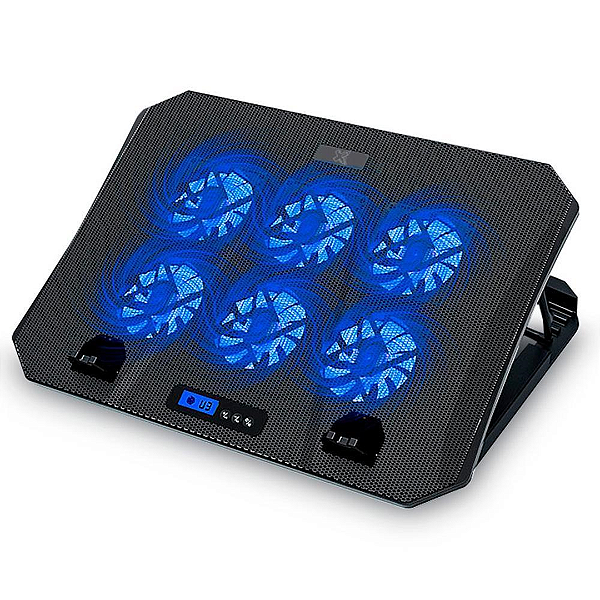 Suporte Para Notebook até 15.6ʺ com 6 Fans, 5 Ajustes - Maxprint Propmax High