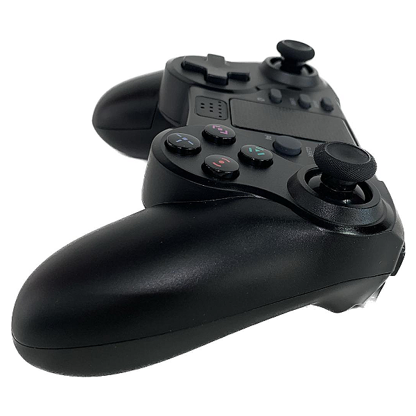 Controle Ps4 Joystick Sem Fio Wireless Recarregável Preto em