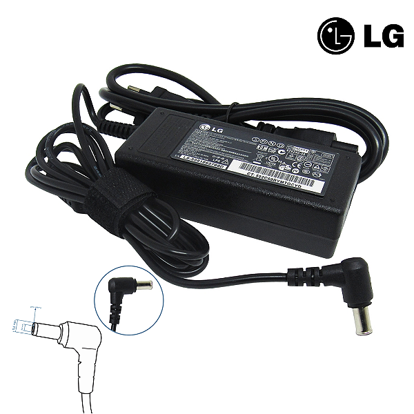 Carregador Para Notebook LG 18.5V - 3.5A 65W (Similar)