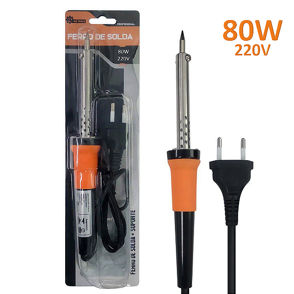Ferro de Solda Profissional 80W, 220V