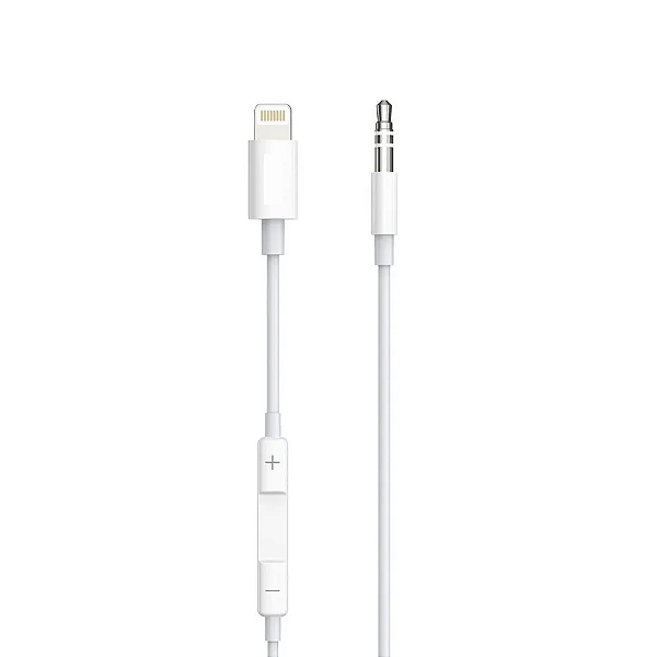 Cabo de Áudio iPhone Para P2 Com Controle de Volume - Oberon OR-CC03