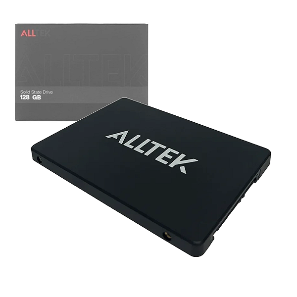 SSD 128 Gb SATA III 2.5" Leitura até 570MB/s, Gravação até 520MB/s - Alltek