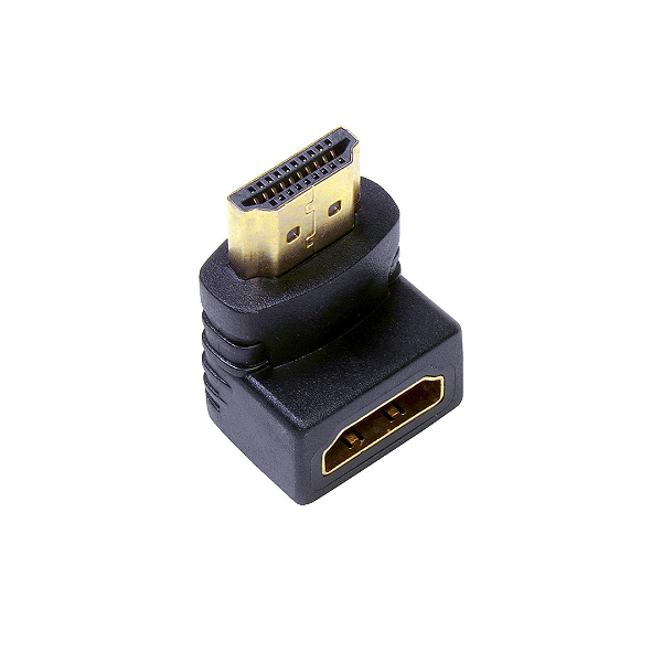 Adaptador Curva HDMI 90° Graus em L - Tomate MHC-5203