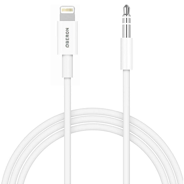 Cabo de Áudio iPhone Lightning Para P2 Com 1 Metro - Oberon OR-CC04