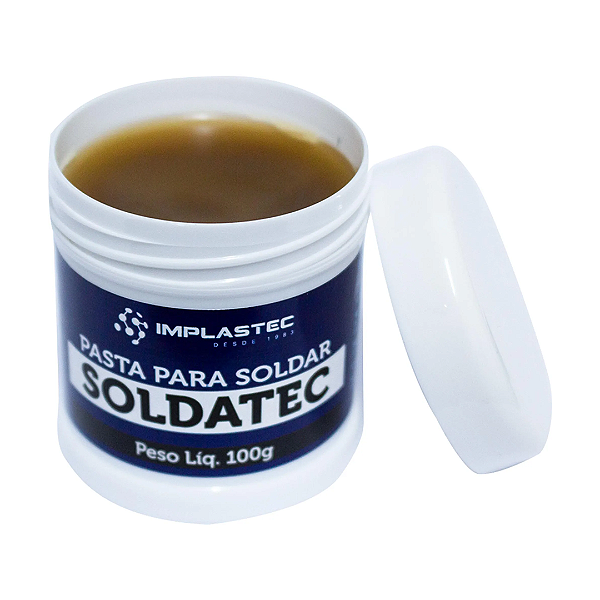 Pasta Para Solda Soldatec Com 100g - Implastec