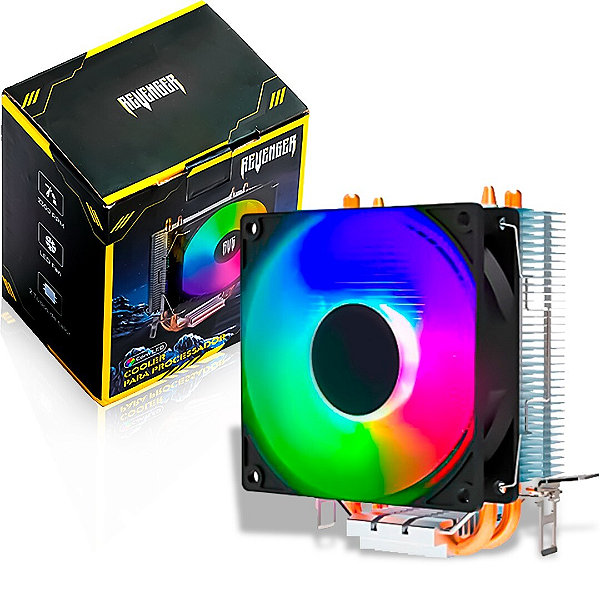 Cooler para Processador AMD e Intel com RGB - Revenger G-VR303