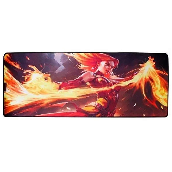 MousePad Gamer 80x30cm com Bordas Costuradas, Control, Estampa Dota 2 - Knup KP-S08