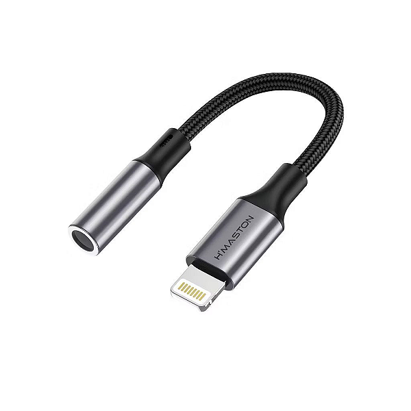 Adaptador de iPhone Lightning Para Áudio P2 (Fêmea) - H'Maston ZHQ19