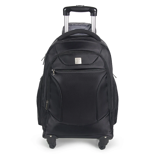 Mochila Executiva com Rodinhas Preto - Maxprint Trolley Staid
